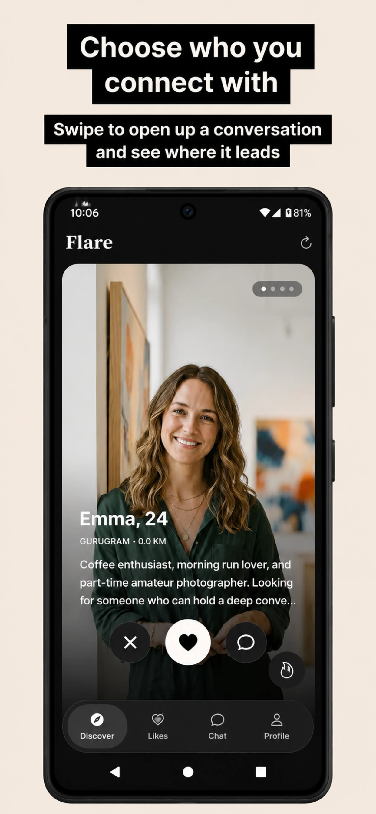 Flare Dating App: Chat & Date screenshot